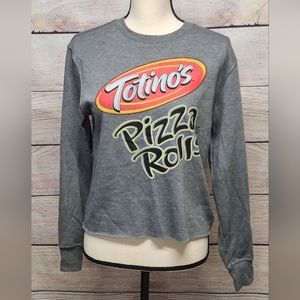 NEW!!! Women's Totino's lightweight long-sleeve shirt Sz.S
